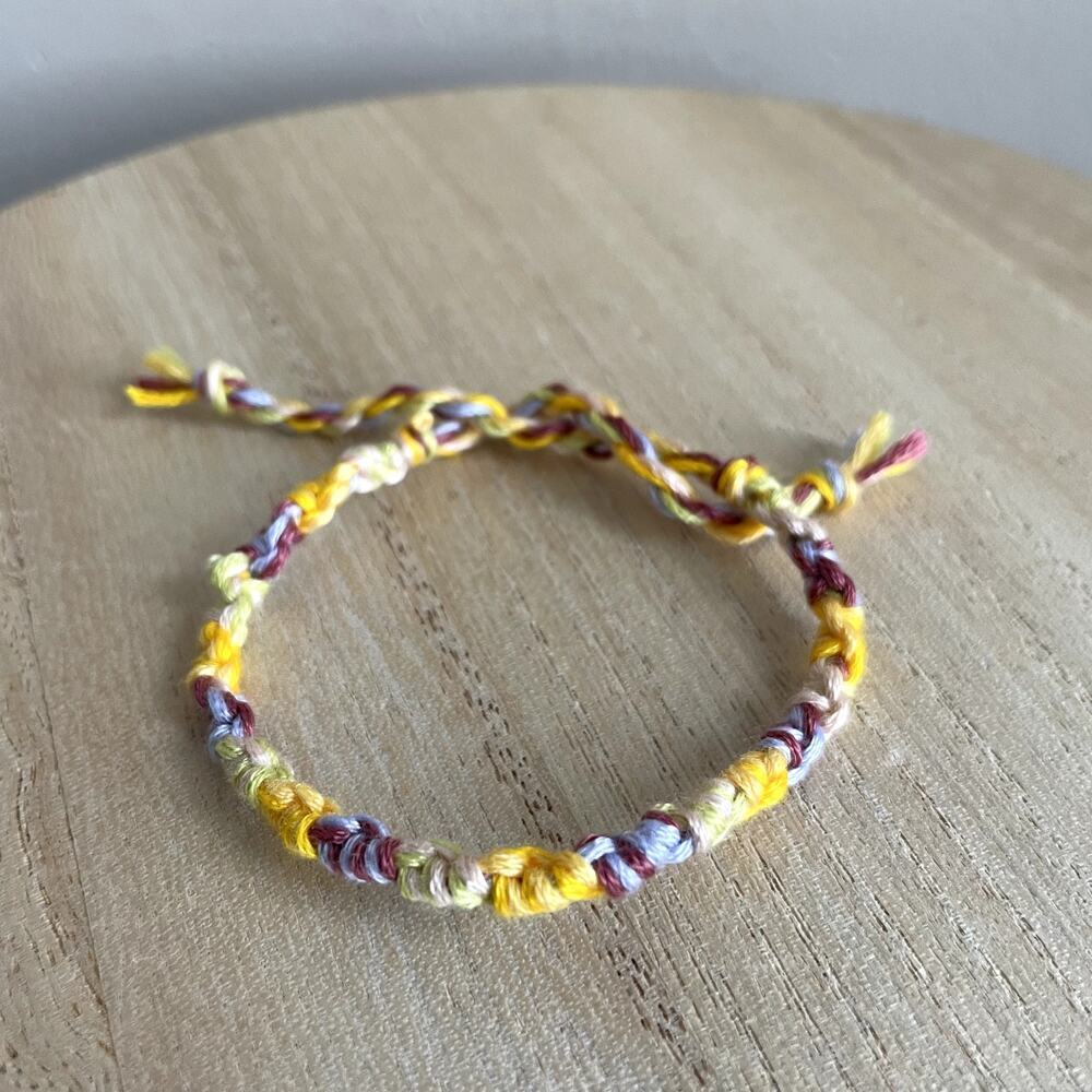 Neri Bracelet anklet trendy comfortable tie embroidery thread woven gift